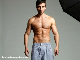 Am Hunk In Brief Instinct Magazine Sexy Men Wallpaper Edit