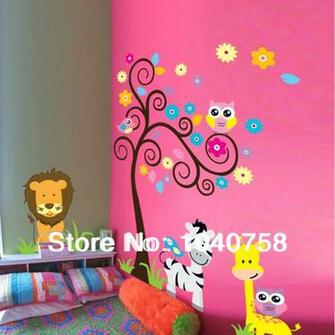 Owl Wallpaper For Kids Wall Sticker