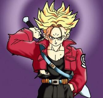 Dragon Ball Z Wallpaper Adult Trunks Ssj