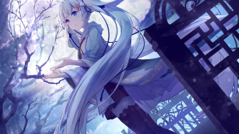 Desktop Wallpaper Hatsune Miku Cute Anime Long Hair 4k HD