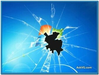 Broken Glass Screensaver Windows
