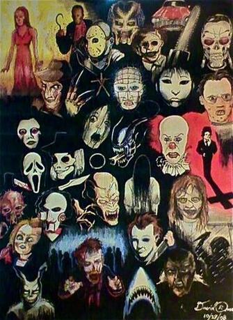 Horror Movie Icons By Cinemamind