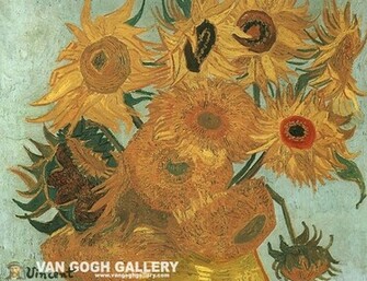 Van Gogh Sunflowers Wallpaper Desktop