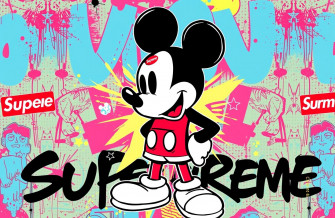 Supreme Mickey Mouse Wallpaper
