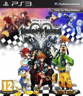 Jaquette Kingdom Hearts HD Remix Playstation Ps3 Cover Avant G