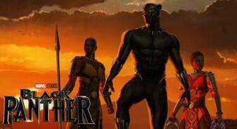 Black Panther The King Of Wakanda Watches Over His