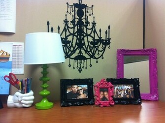 Wallpaper Chandelier For Work Home Office Cubicle Life