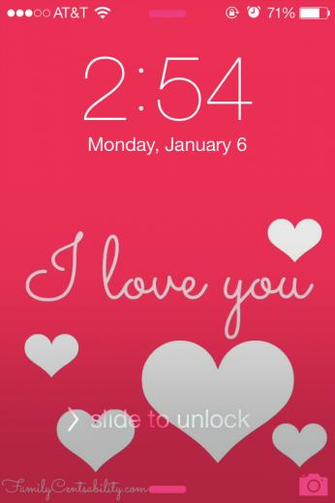 Cute Valentine S Day Wallpaper On Their Cell Phone Create Your Own