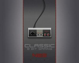 Classic Nintendo Controller Wallpaper Background Nes Entertainment