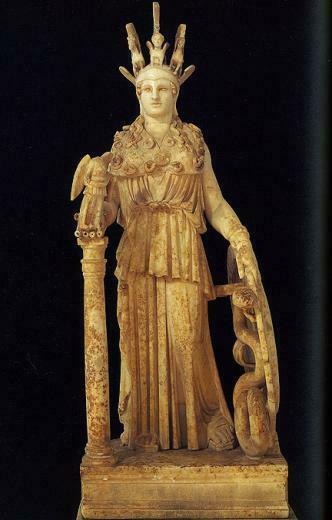Go Back Gallery For Statue Of Athena Drawing
