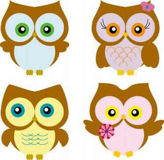 Owl Vector Graphic Cartoon