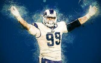 Wallpaper Aaron Donald American Football Player 4k