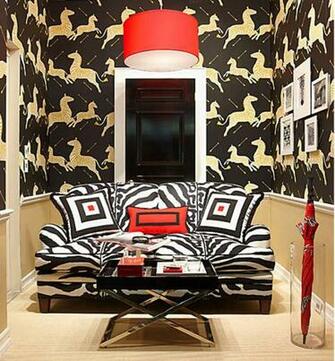 Random Acts Of Vintage 40s Design Scalamandre S Zebra