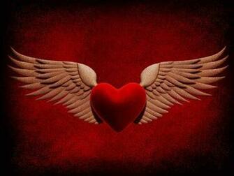Winged Heart Wallpaper