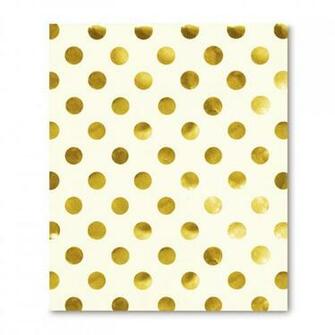 Gold Polka Dot Wallpaper