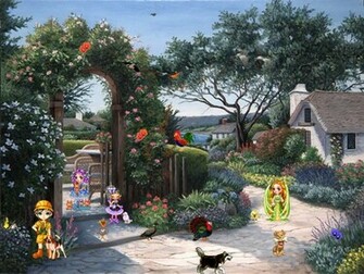 Funny Screensaver Spring Dream Fullscreensavers
