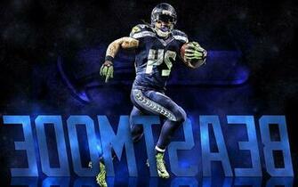 Seattle Seahawks Marshawn Lynch Wallpaper Beast Mode HD4wallpaper