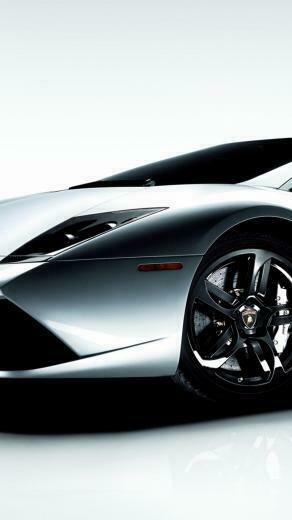 Lamborghini Aventador Silver iPhone Plus HD Wallpaper Ipod