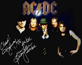 Rock Band Wallpaper Ac Dc
