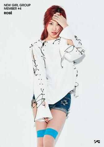 Rose Blackpink Black Pink Yg Tvqc