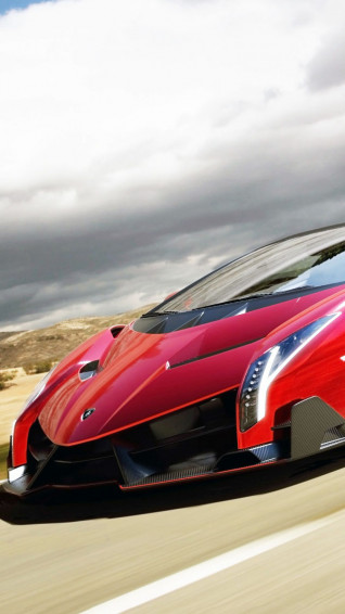Lamborghini Veneno Roadster Wallpaper