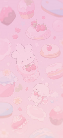 Sanrio Cupcakes Aesthetic Wallpaper