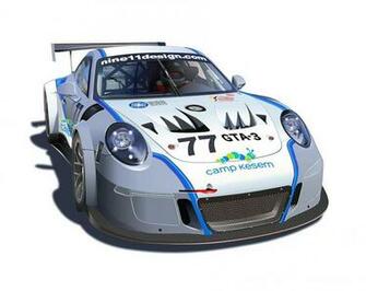 Porsche Gt3 Mr No Background Drawing By Alain Jamar