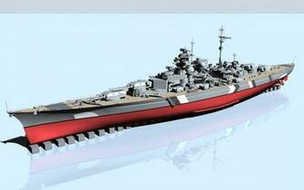 Battleship Bismarck 3d Model