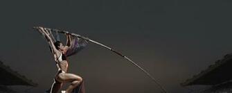Pole Vault Advertising Wallpaper Background Dual Monitor