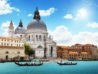 Maria Venice Italy Blue Cityscape HD Wallpaper Nature