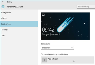 And Then Click The Box Below Background Select Slideshow