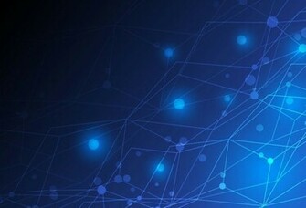 Hi Tech Technology Light Spot Lines Nodes