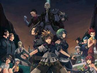 Kingdom Hearts Fonds D Cran Arri Res Plan