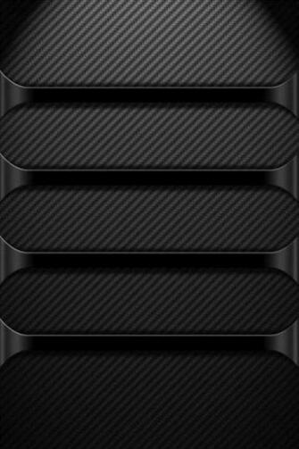 Black Chrome HD iPhone4 Wallpaper