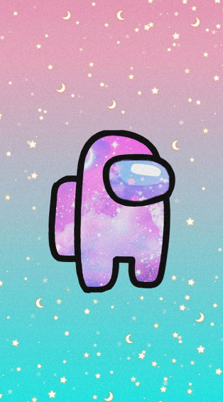 Pastel Among Us Wallpaper Photo iPhone Idea