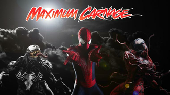 Spider Man And Venom Maximum Carnage Poster By Professoradagio On