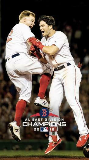 Boston Red Sox On Here They Are Your Al East Champs