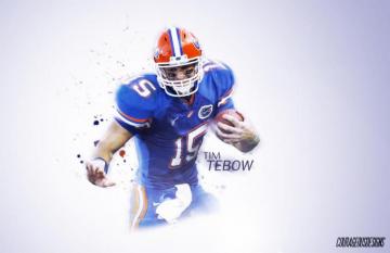 Tim Tebow Gators Wallpaper By Courageousdesignsbc