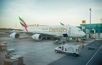 Wallpaper The Plane Giant Before Dubai Jet Emirates Uae