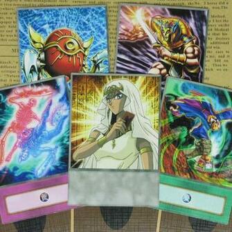 8pcs Set Yugioh Dm Ishizu Ishtar Anime Style Cards Exchange Of The
