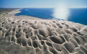 Landscape Beach Nature Dune Sea Sand Baja California Wind