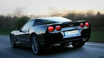 Wallpaper Chevrolet Corvette C6 On The Road X HDtv