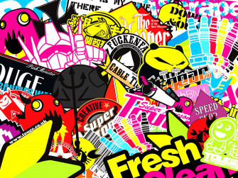 Sticker Wallpaper