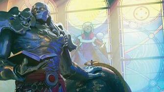 Art Shown In The Access Magic Dominaria World Video Album
