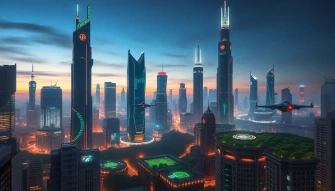 Futuristic City Wallpaper