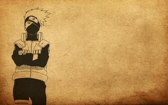 Wallpaper Kakashi Naruto Anime Shinobi Minimal
