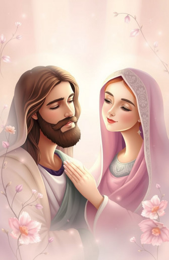 Jesus And Mary Wallpaper