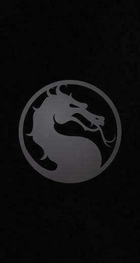 Mortal Kombat X Logo HD Wallpaper For iPhone 5s