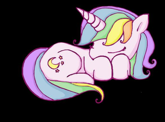 Cute Unicorn Wallpaper Sleeping By