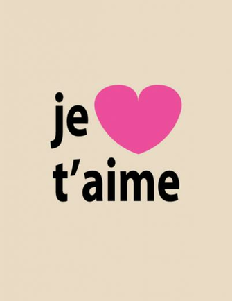 Love You In French Language I